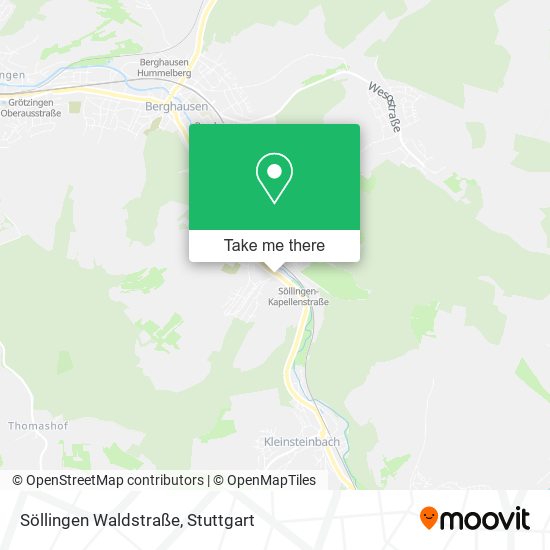 Söllingen Waldstraße map