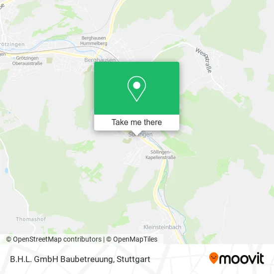 Карта B.H.L. GmbH Baubetreuung