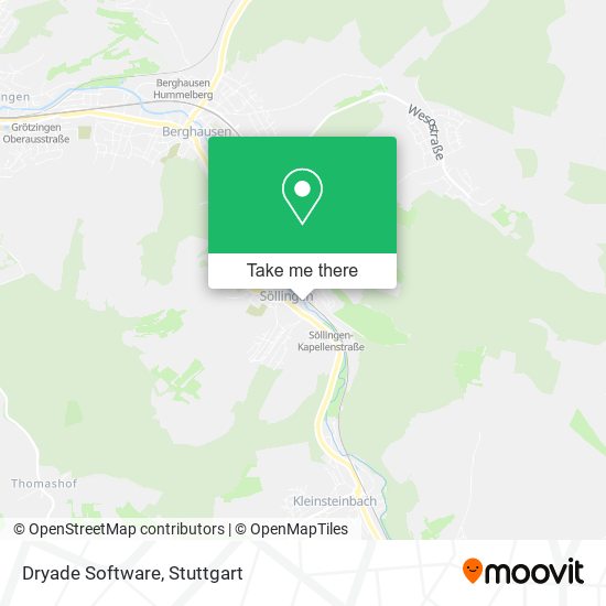 Карта Dryade Software