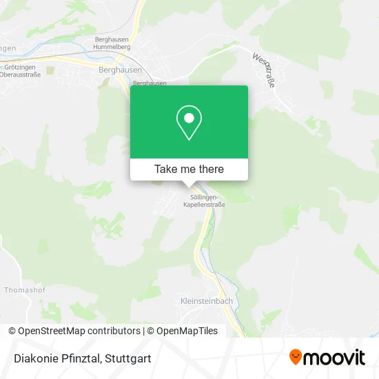Карта Diakonie Pfinztal