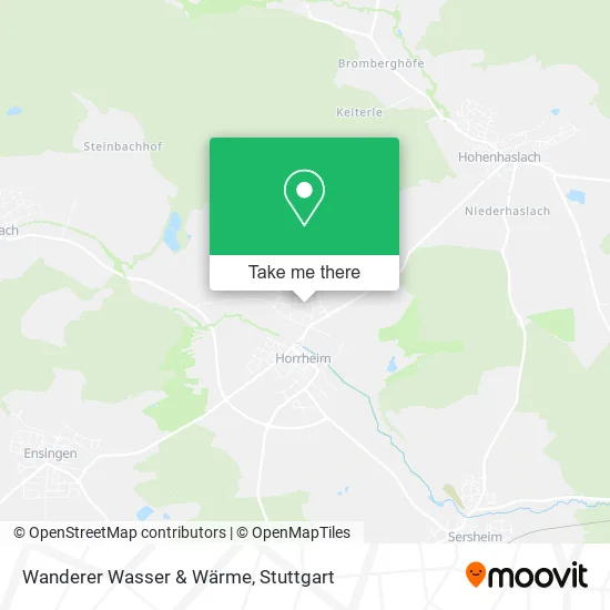 Карта Wanderer Wasser & Wärme