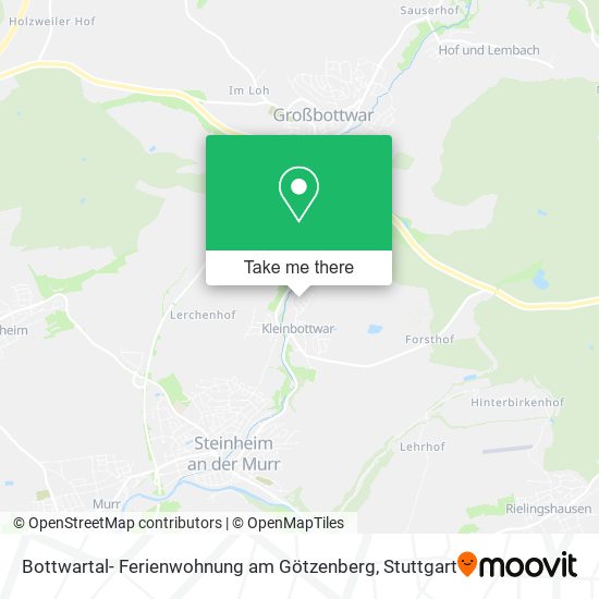 Bottwartal- Ferienwohnung am Götzenberg map