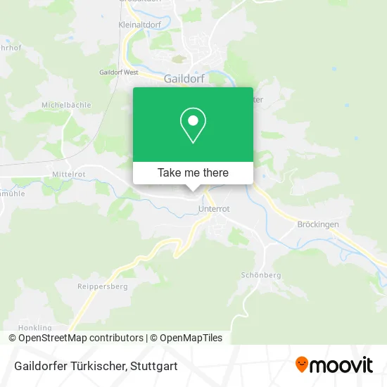 Карта Gaildorfer Türkischer