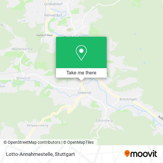 Lotto-Annahmestelle map