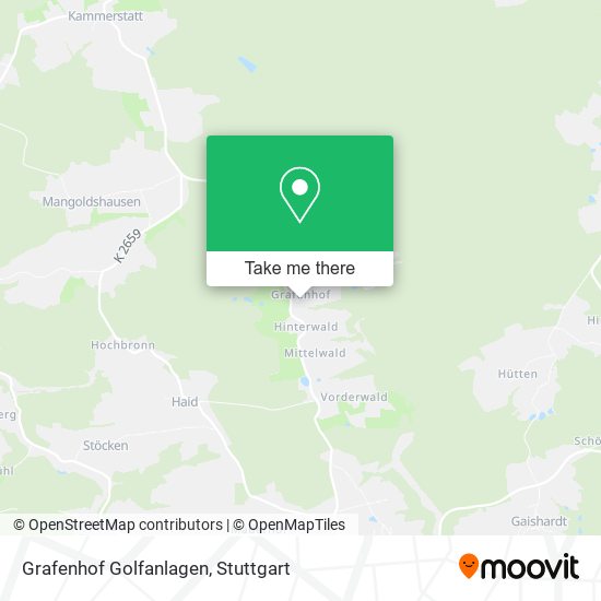 Grafenhof Golfanlagen map