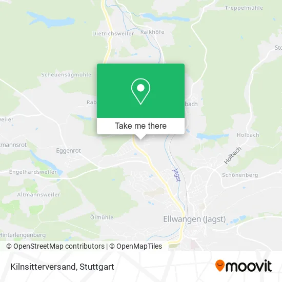 Карта Kilnsitterversand