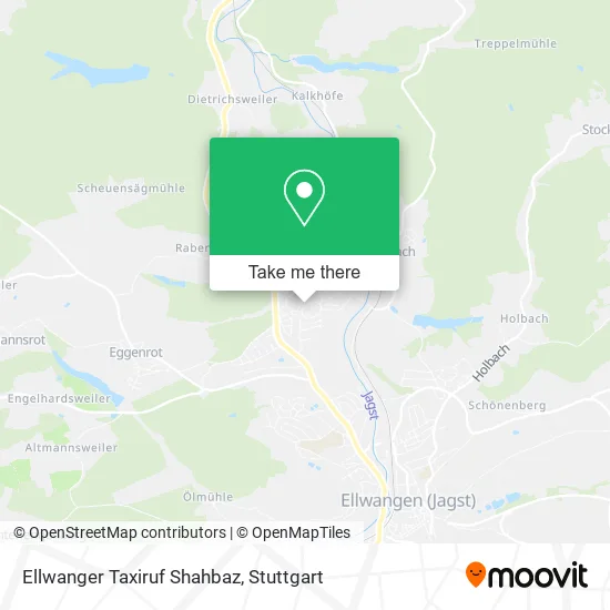 Карта Ellwanger Taxiruf Shahbaz