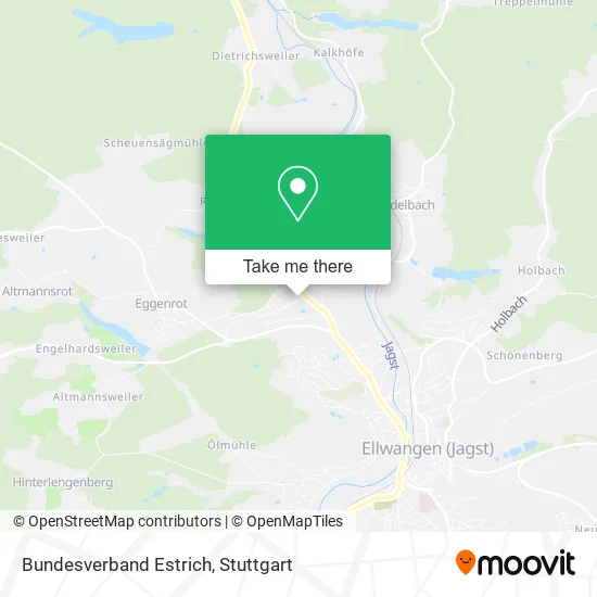 Карта Bundesverband Estrich