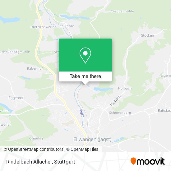 Карта Rindelbach Allacher