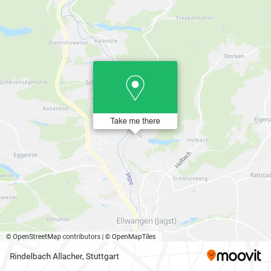 Карта Rindelbach Allacher