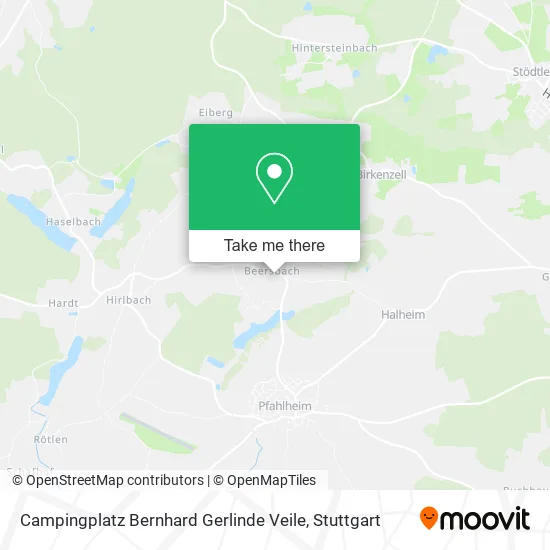 Карта Campingplatz Bernhard Gerlinde Veile