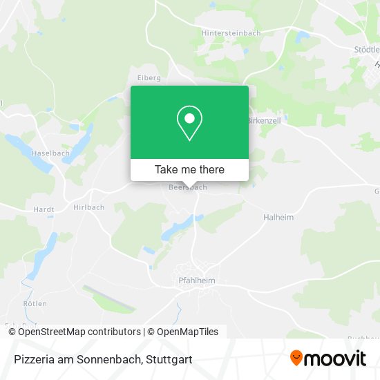 Pizzeria am Sonnenbach map