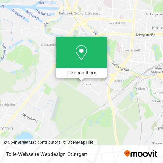 Карта Tolle-Webseite Webdesign