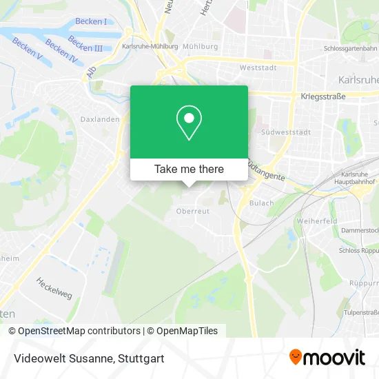 Карта Videowelt Susanne