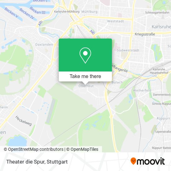 Theater die Spur map