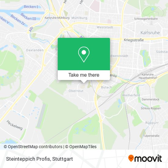 Карта Steinteppich Profis