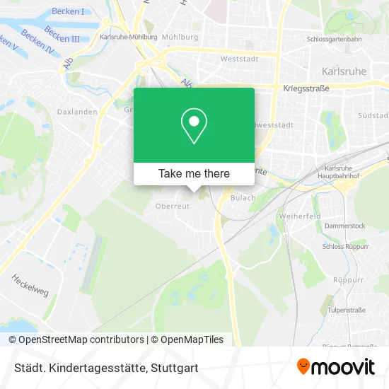 Карта Städt. Kindertagesstätte