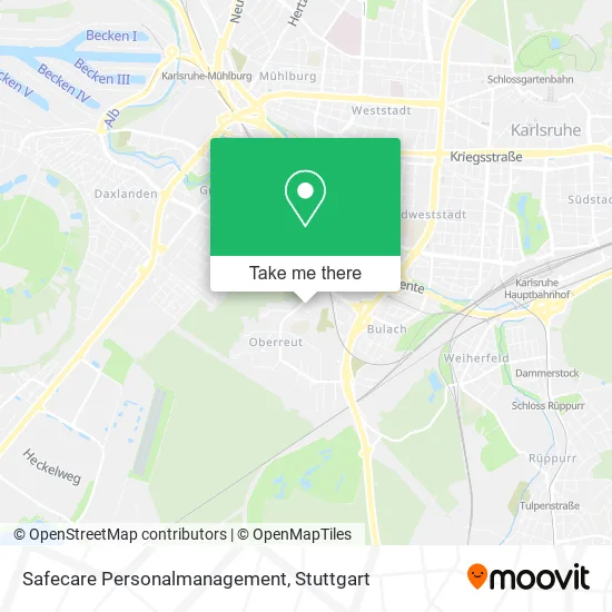 Карта Safecare Personalmanagement
