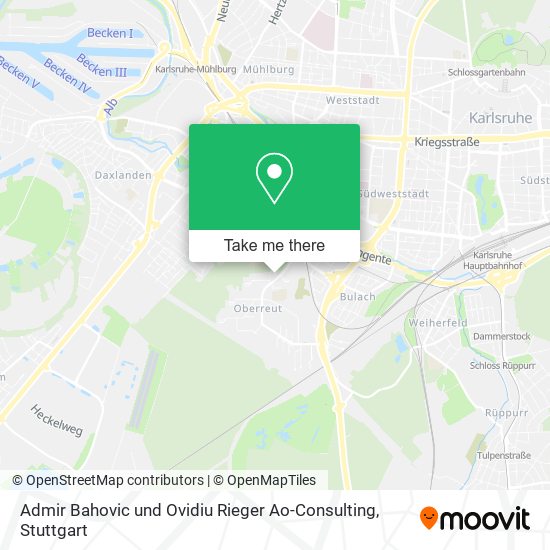 Карта Admir Bahovic und Ovidiu Rieger Ao-Consulting