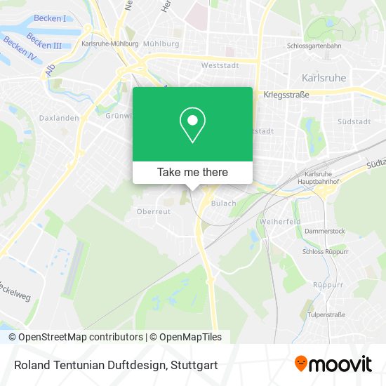 Roland Tentunian Duftdesign map