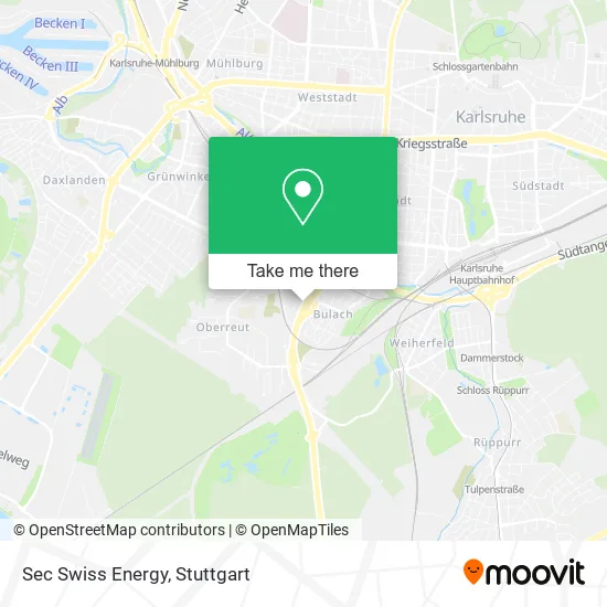 Карта Sec Swiss Energy