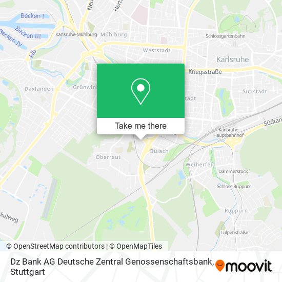 Dz Bank AG Deutsche Zentral Genossenschaftsbank map