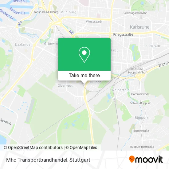 Карта Mhc Transportbandhandel