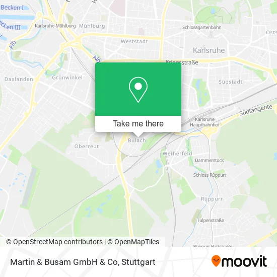 Карта Martin & Busam GmbH & Co