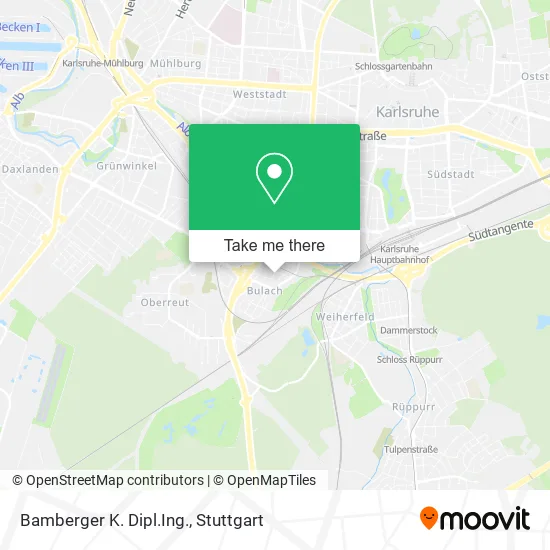 Карта Bamberger K. Dipl.Ing.