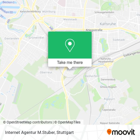 Карта Internet Agentur M.Stuber