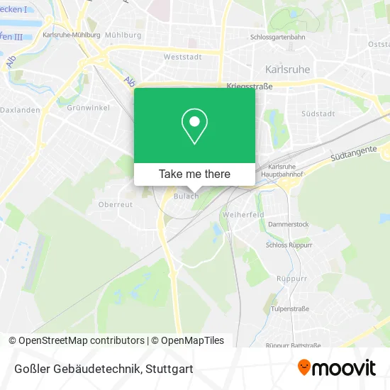 Карта Goßler Gebäudetechnik