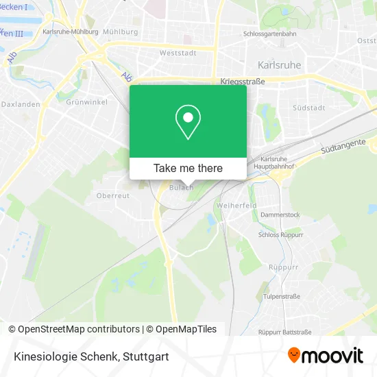 Карта Kinesiologie Schenk