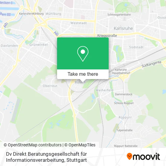 Карта Dv Direkt Beratungsgesellschaft für Informationsverarbeitung