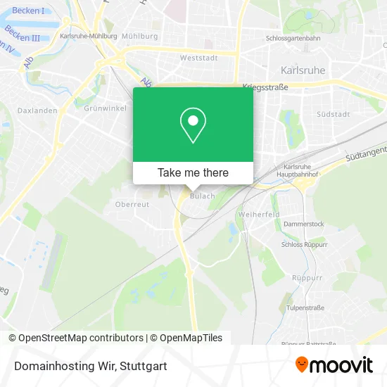 Карта Domainhosting Wir