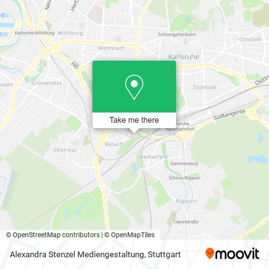 Alexandra Stenzel Mediengestaltung map
