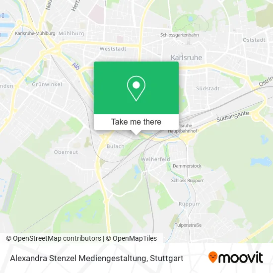 Карта Alexandra Stenzel Mediengestaltung