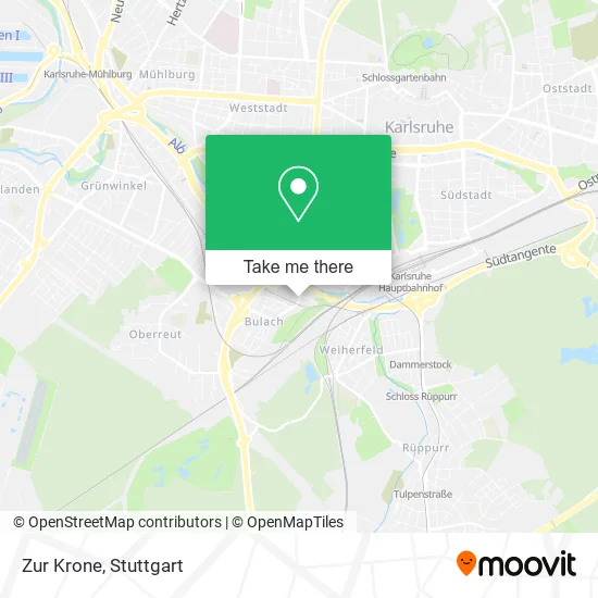 Карта Zur Krone