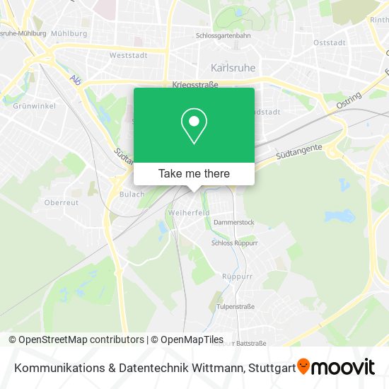 Kommunikations & Datentechnik Wittmann map