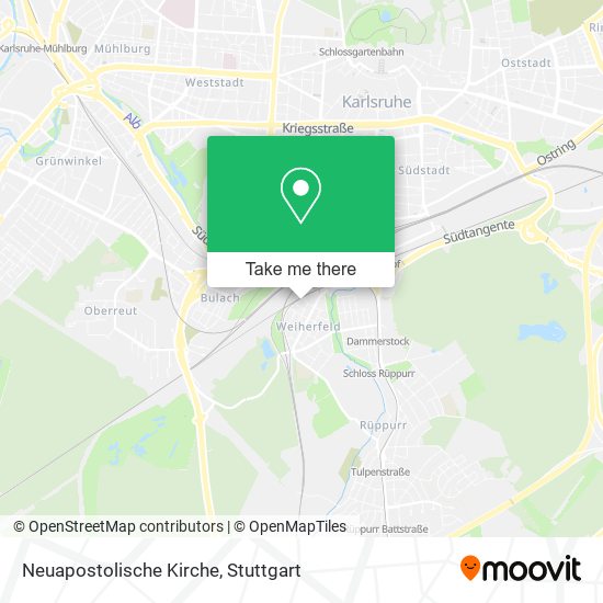 Neuapostolische Kirche map