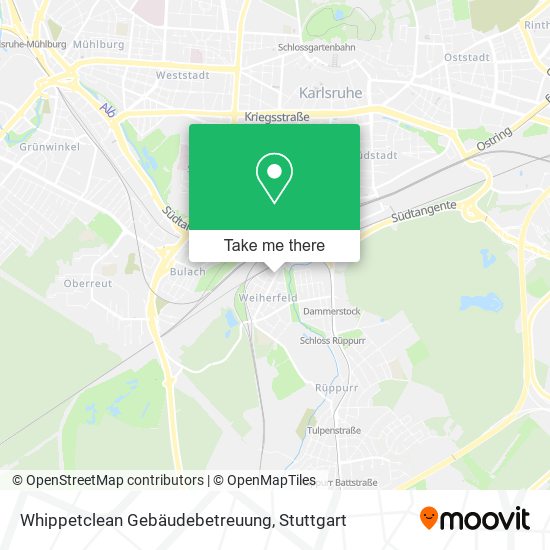 Карта Whippetclean Gebäudebetreuung