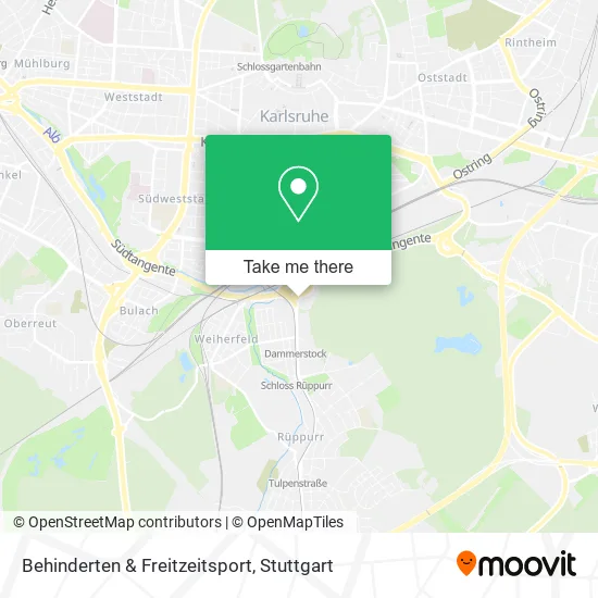 Карта Behinderten & Freitzeitsport