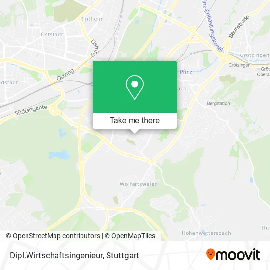 Карта Dipl.Wirtschaftsingenieur