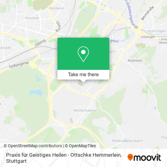 Карта Praxis für Geistiges Heilen - Ottschke Hemmerlein