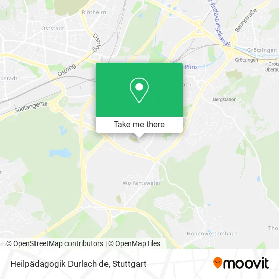 Карта Heilpädagogik Durlach de