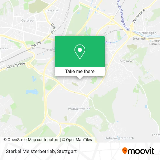 Карта Sterkel Meisterbetrieb