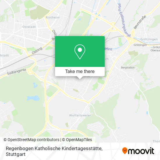 Карта Regenbogen Katholische Kindertagesstätte