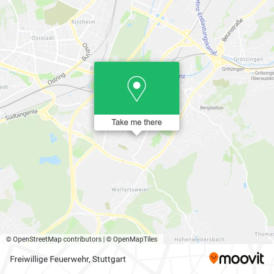 Карта Freiwillige Feuerwehr