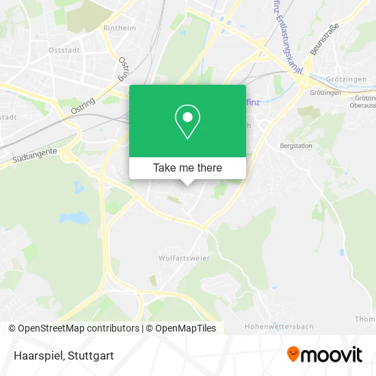 Карта Haarspiel