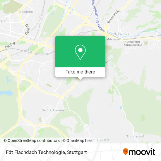 Карта Fdt Flachdach Technologie