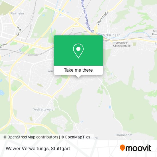 Карта Wawer Verwaltungs